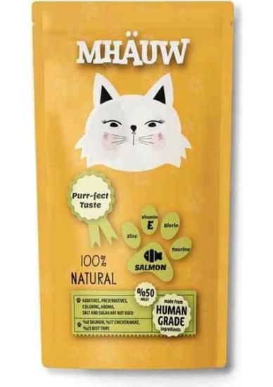 Mhauw Somon 80 Gram Kedi Yaş Maması
